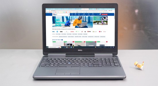 DELL PRECISION 7520 (Core I7 7820HQ | 16GB | Nvidia Quadro M2200 | SSD 256GB | 15.6 inch FHD)